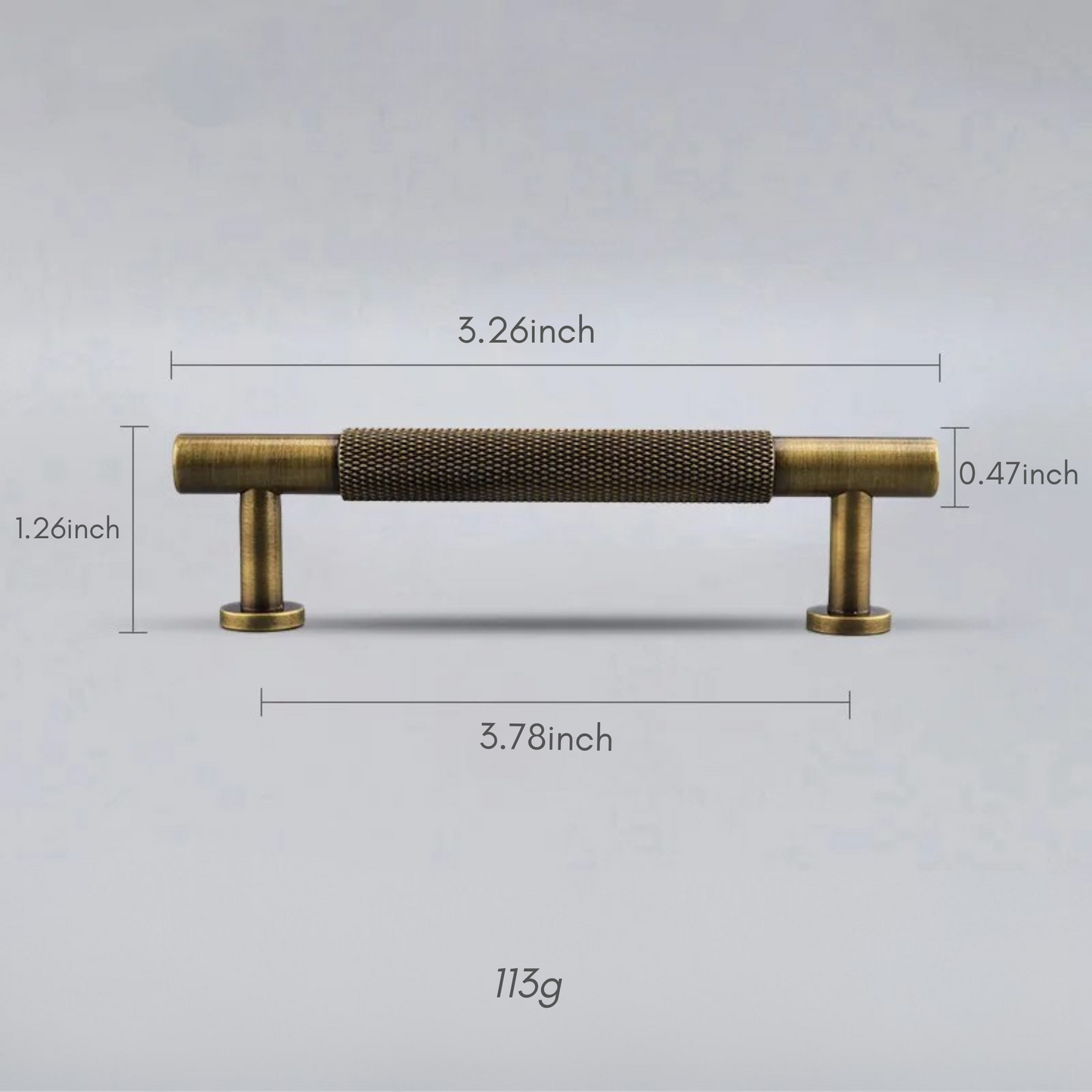 High End Cabinet Drawer Handle and Door Knob in 2 Modern Design