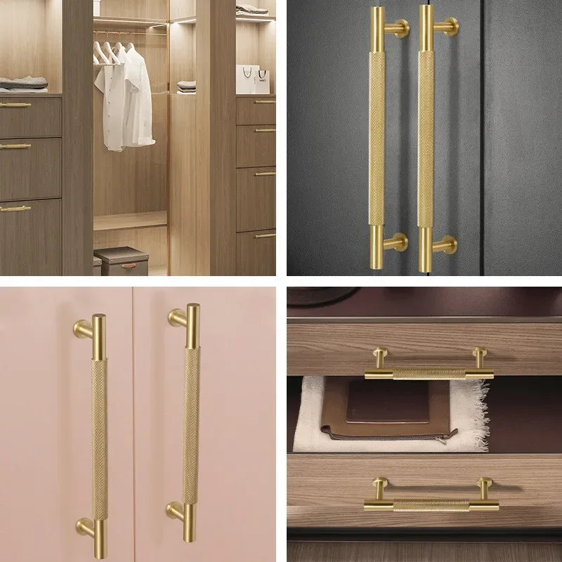 High End Cabinet Drawer Handle and Door Knob in 2 Modern Design