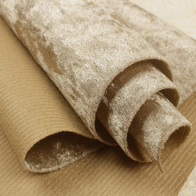 High Quality Solid Velvet Colored Wallpaper Decoration