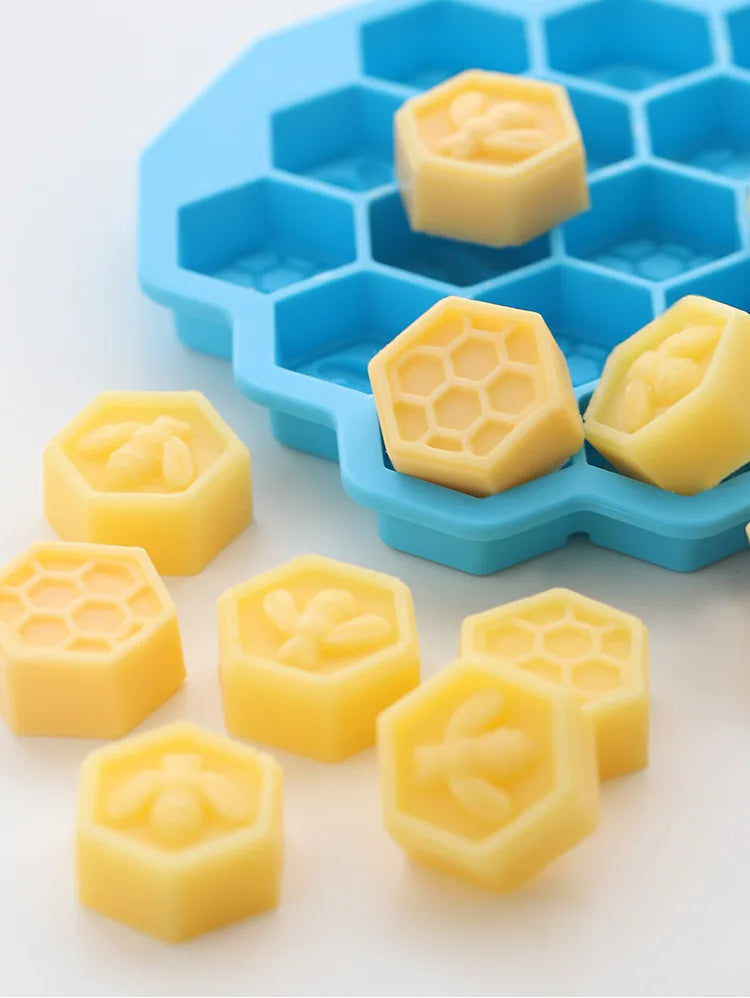 Honeycomb Silicone Molds Cake Bee Mold Bakeware Fondant Mold
