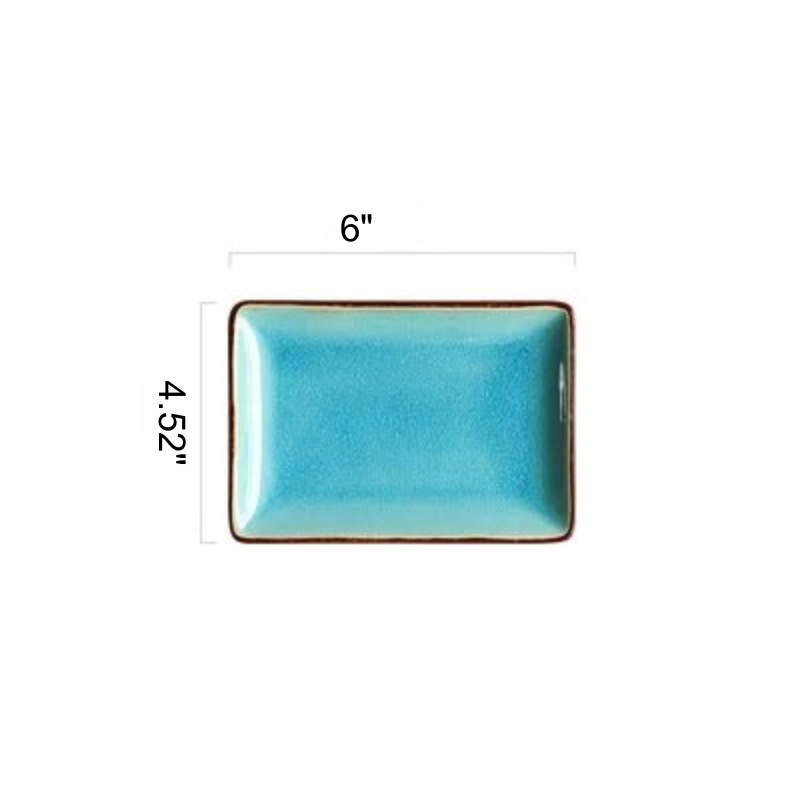 Ice Cracking Glaze Ceramic Tableware Plate Bowl Tea Cup Dinnerware