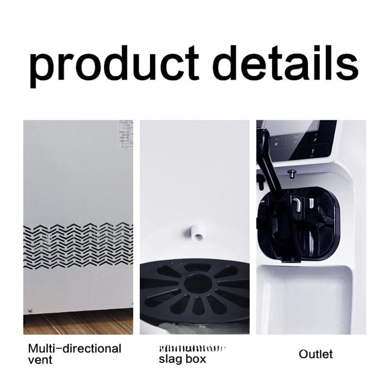 Ice Cream Machine Commercial Automatic Soft Ice Cream Machine