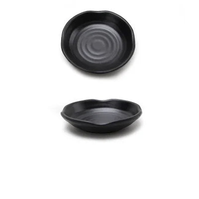 Japanese Melamine Dipping Saucer Plastic Dish Sauce Dispenser