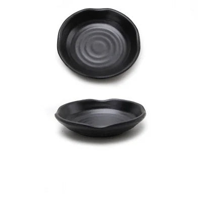 Japanese Melamine Dipping Saucer Plastic Dish Sauce Dispenser