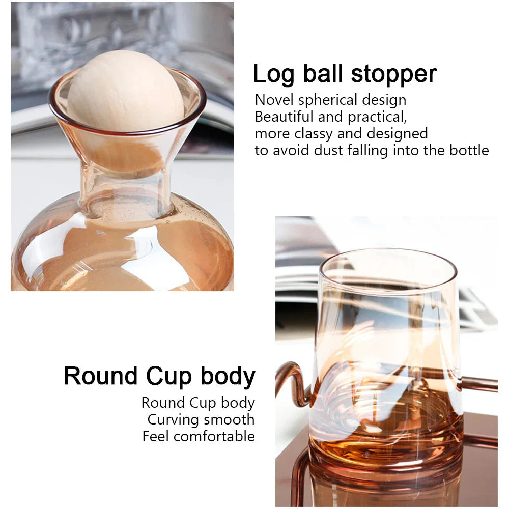 Kettle Water Cup Borosilicate Glass Teapot Heat Resistant Bottle