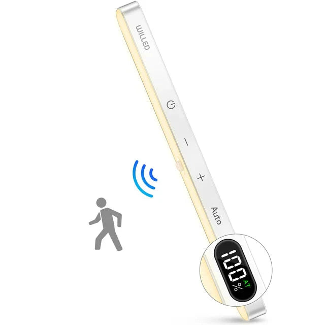 Kitchen Motion Sensor Light Indoor Battery Display 60 LED Touch Light Bar