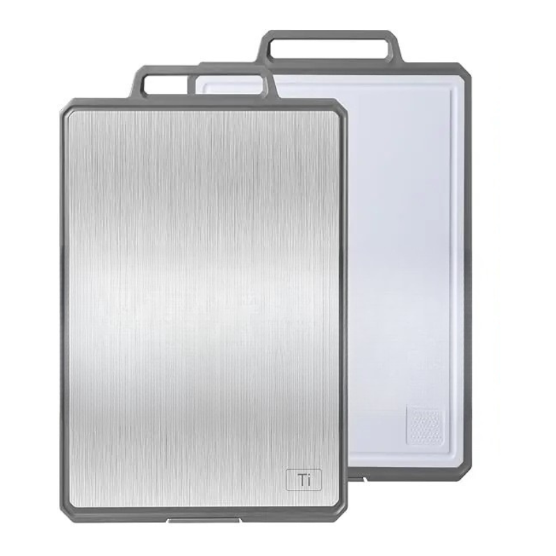 Large Titanium Cutting Boards Non Toxic Chopping Board with Handle