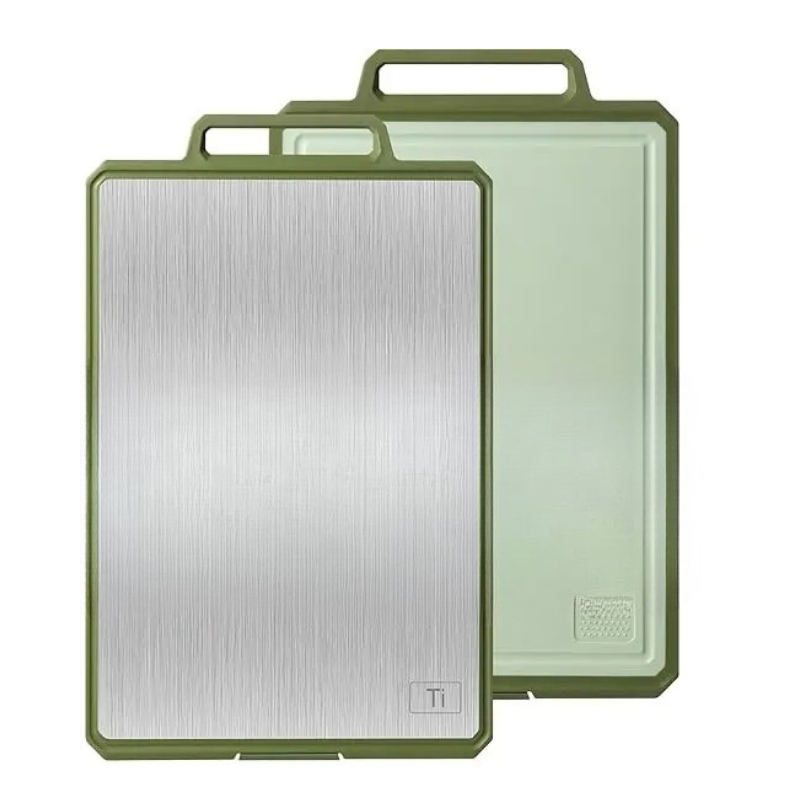 Large Titanium Cutting Boards Non Toxic Chopping Board with Handle