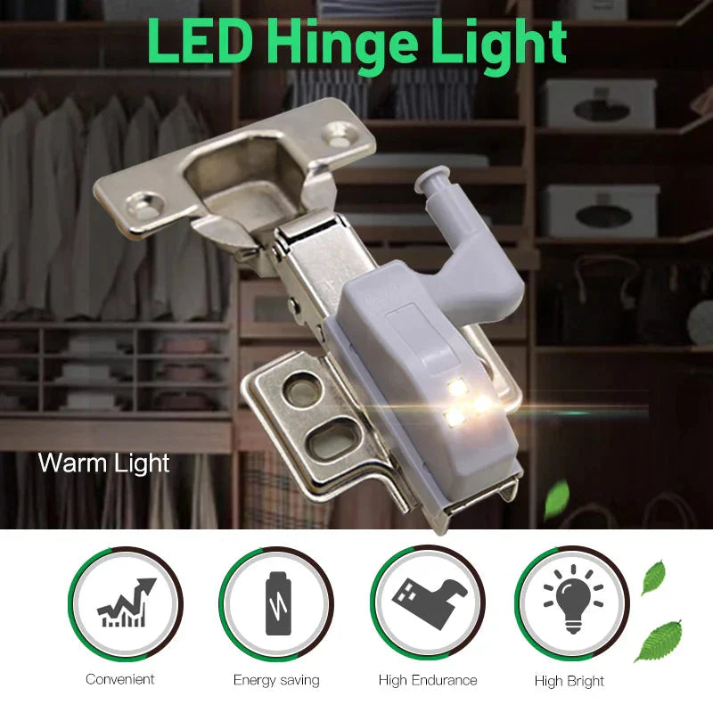 LED Under Cabinet Light Universal Kitchen Cupboard Sensor Night Lamp