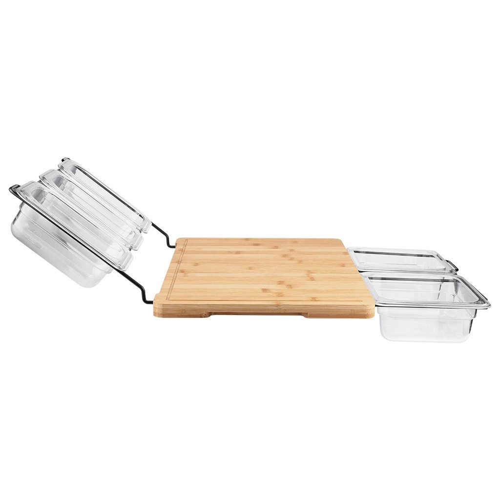 Multi-functional Cutting Board With Trays, Kitchen Cutting Board