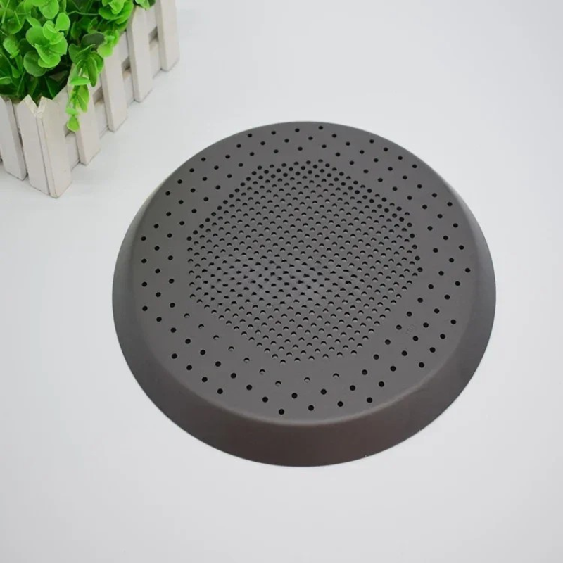 Nonstick Pizza Baking Pan Tray Plate Holder Pizza Screen Pan Metal Net