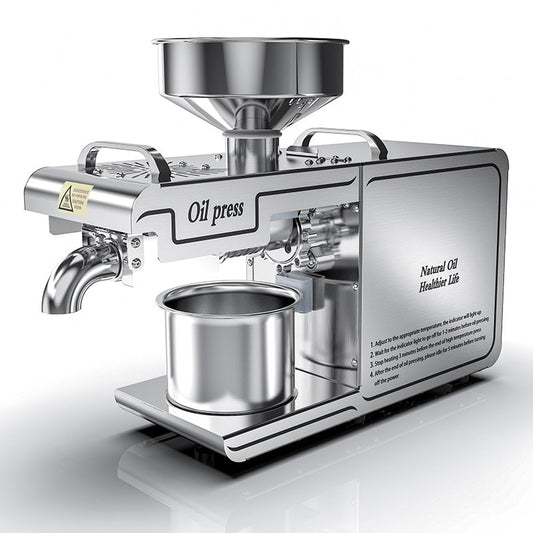 Oil Press Machine Automatic Cold Press Commercial Oil Extractor