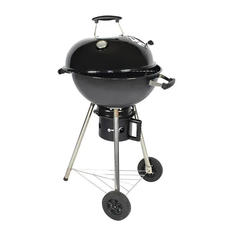 Outdoor BBQ Stove Portable Barbecue Grill Charcoal Grill Stove Push Pull