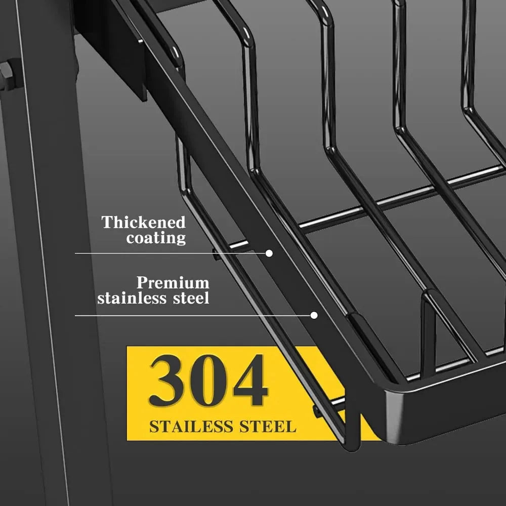 Over The Sink Rack Fits All Sinks Adjustable Dish Drying Rack