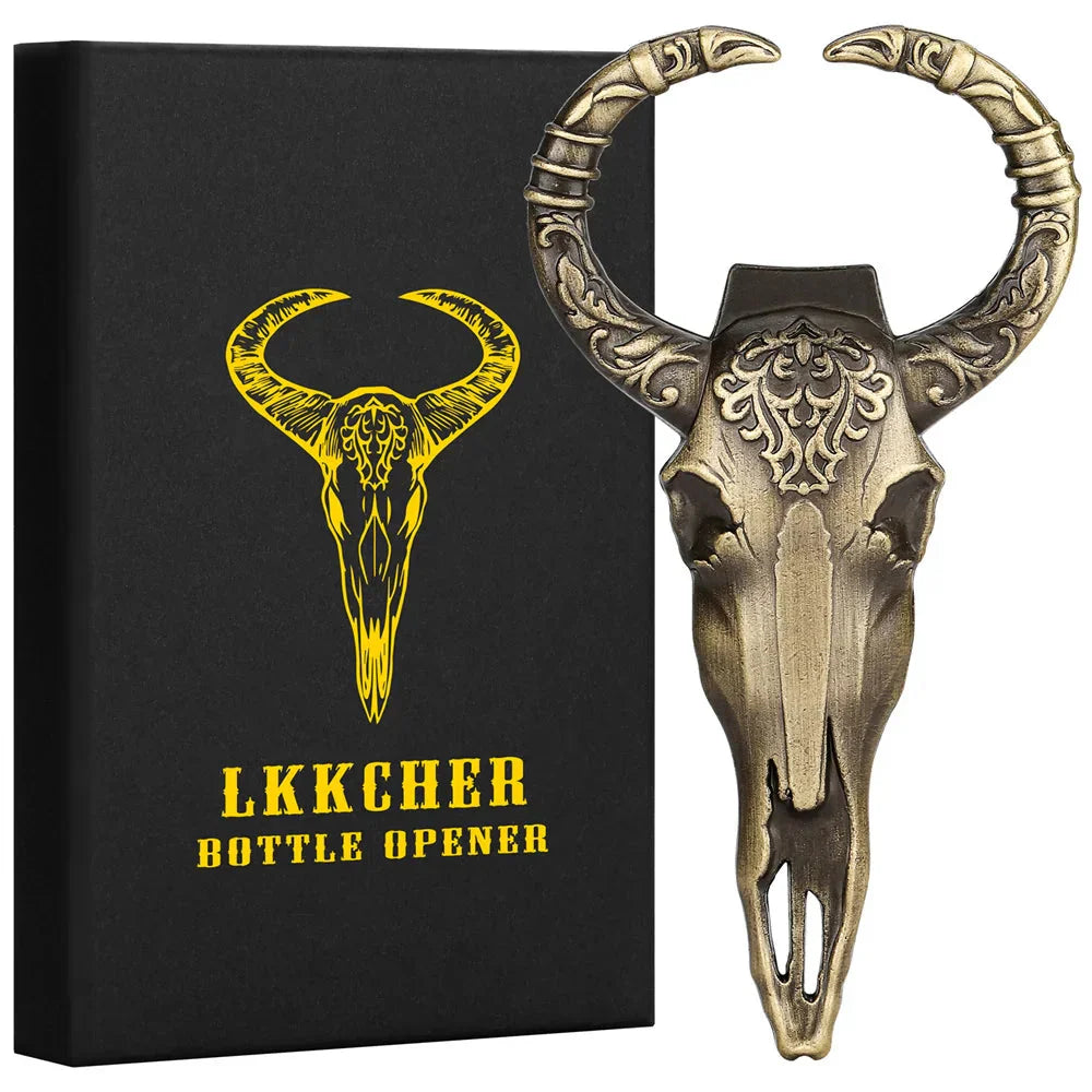 Ox Horn Metal Beer Bottle Opener Unique Creative Bottle Openers