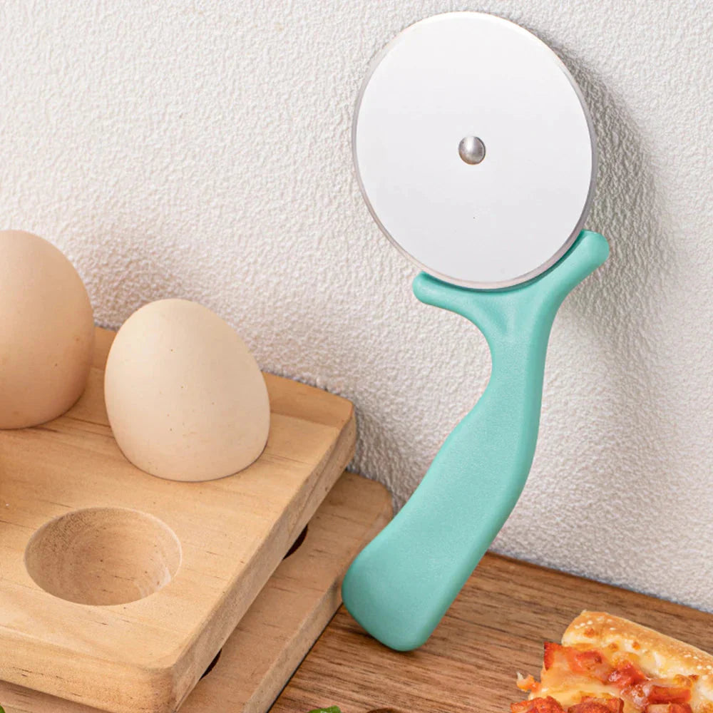 Pizza Cutter Circular Stainless Steel Pizza Wheel Cutter Cake Maker