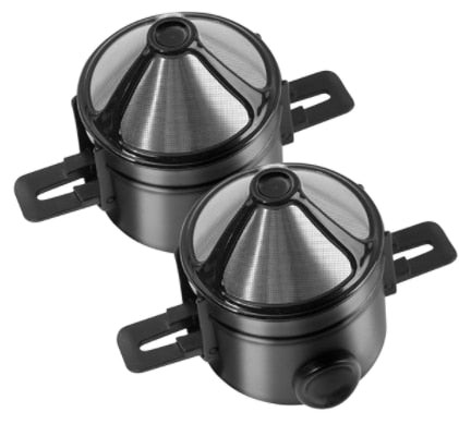Portable Foldable Coffee Filter Stainless Steel Reusable Coffee Funnel