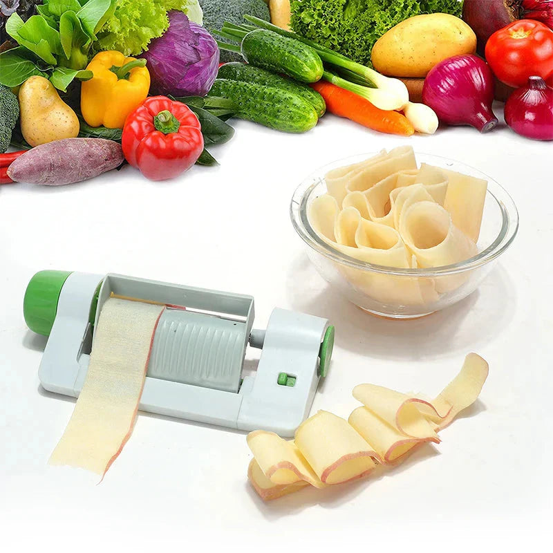 Portable Manual Vegetable Peeler Multi-Function Round Sheet Fruit Slicer