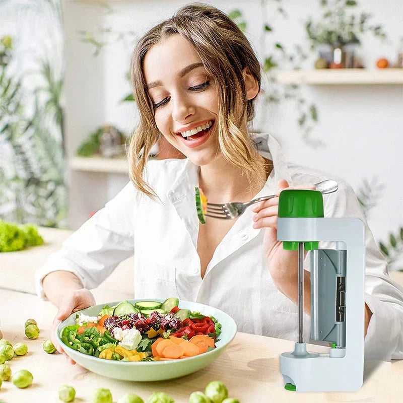 Portable Manual Vegetable Peeler Multi-Function Round Sheet Fruit Slicer