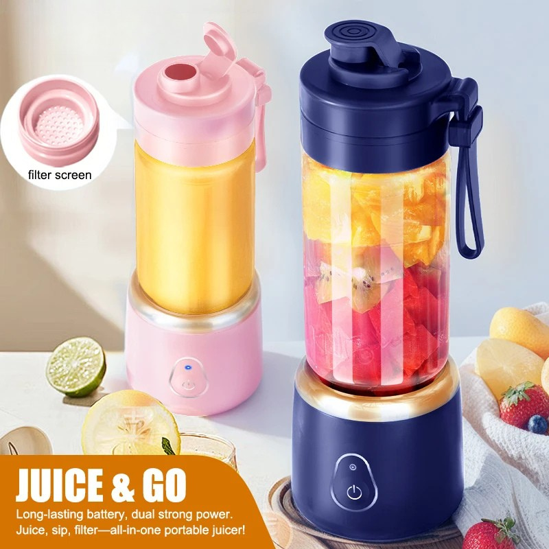 Portable USB Charge Electric Juicer Mini Blender Fruit Squeezer Mixer