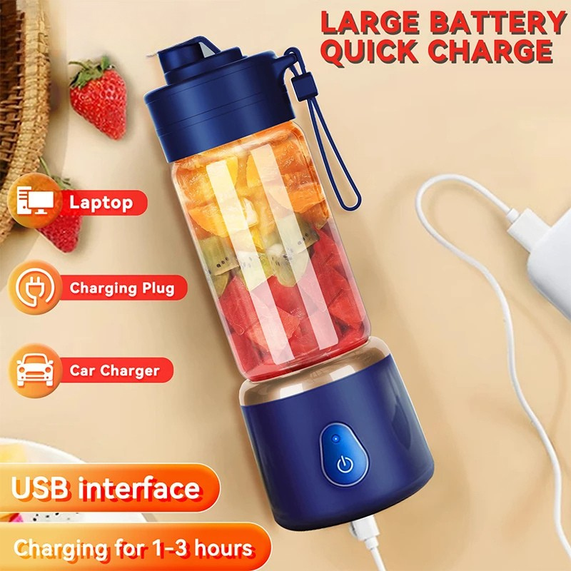 Portable USB Charge Electric Juicer Mini Blender Fruit Squeezer Mixer