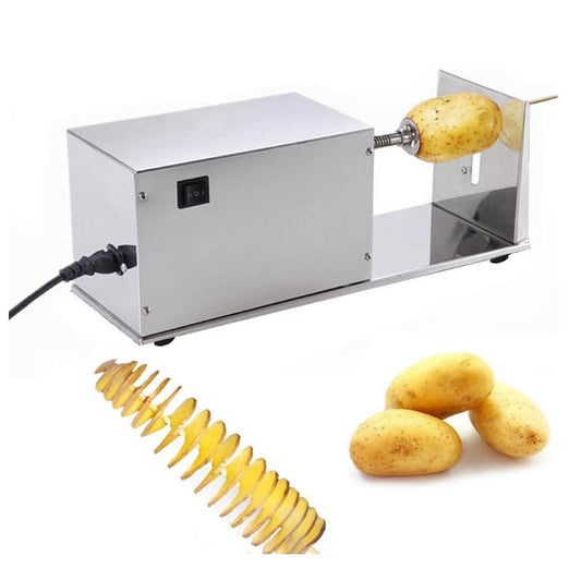 Potato Tower Machine Commercial Multi-Functional Spiral Chip Cutter