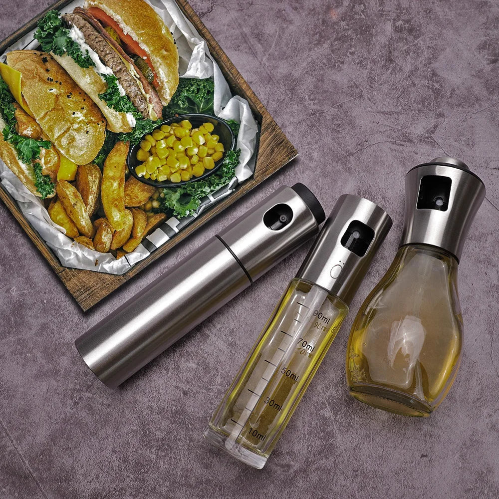 Premium Glass Oil Sprayer Dispenser for Cooking BBQ and Air Fryer