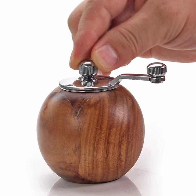 Salt and Pepper Mills Wood Pepper Grinders With Adjustable Coarseness