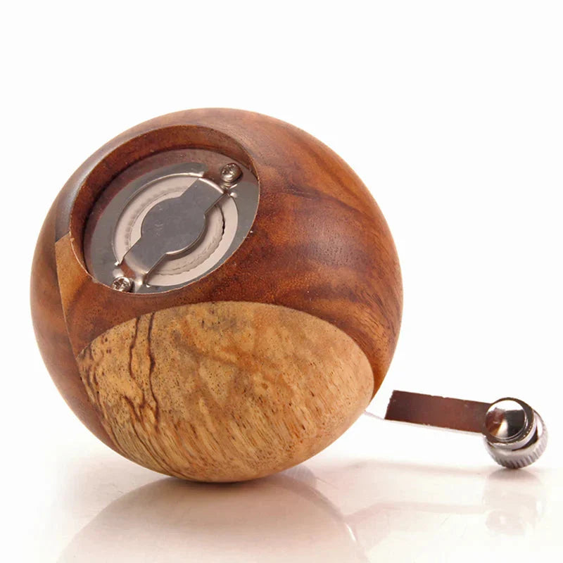 Salt and Pepper Mills Wood Pepper Grinders With Adjustable Coarseness