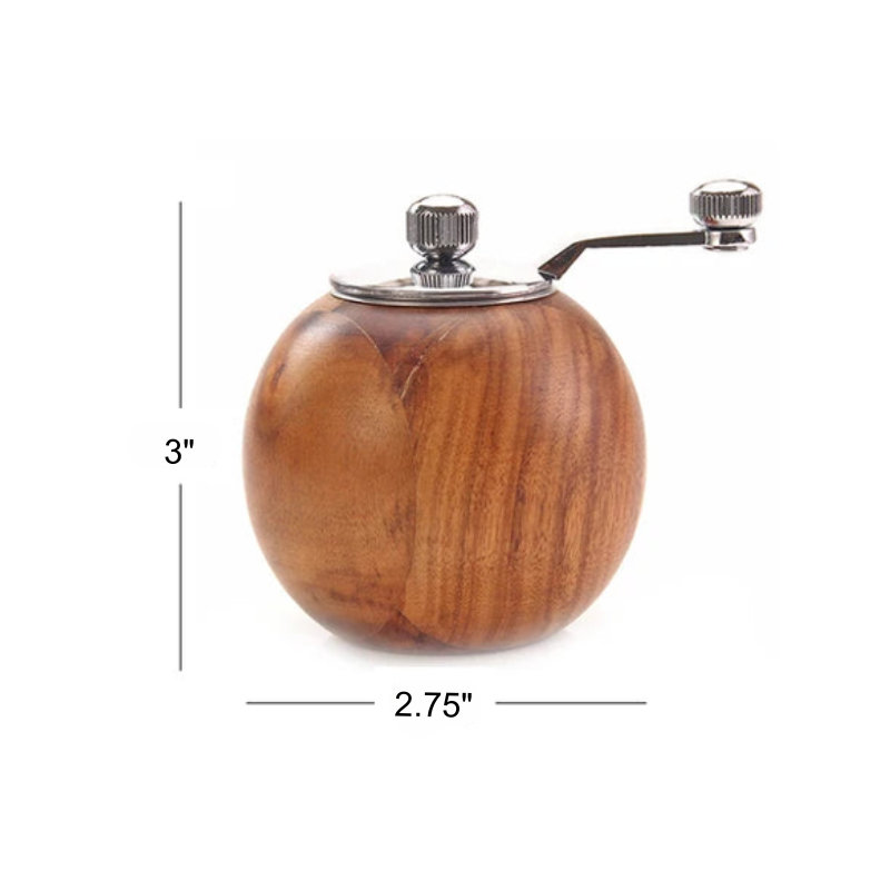 Salt and Pepper Mills Wood Pepper Grinders With Adjustable Coarseness