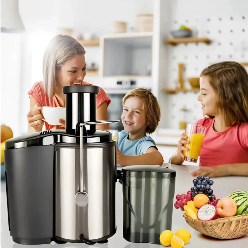 Stainless Steel Automatic Fruit Vegetable Squeezer with Pulp Separation