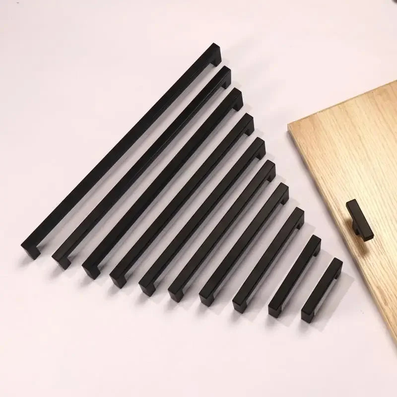 Stainless Steel Cabinet Drawer Handle and Door Knob 3 Elegant Colors