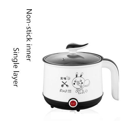 Stainless Steel Double Layer Mini Rice Cooker with Non-Stick Coating