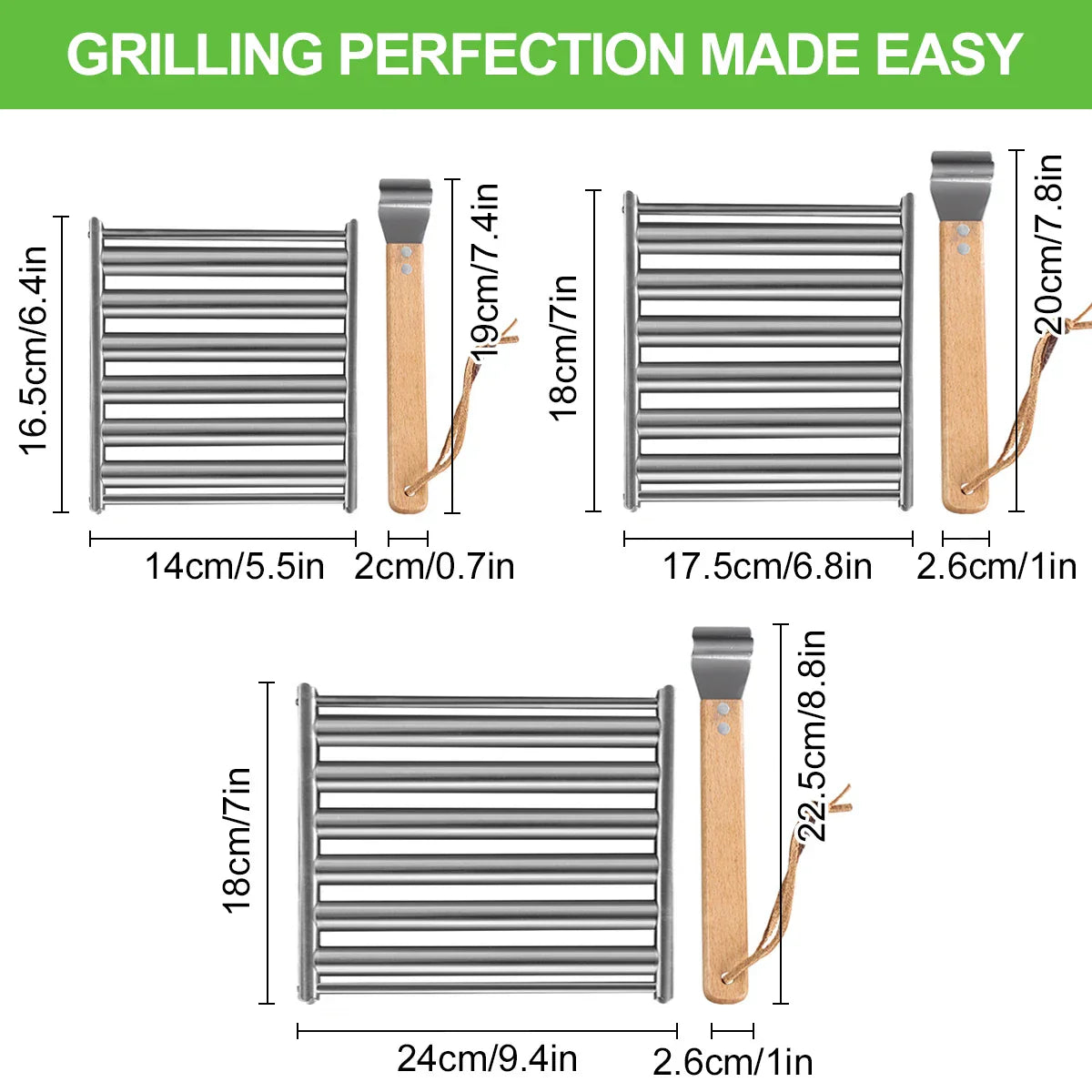 Stainless Steel Hotdog Sausage Grill Roller Rack Barbecue Tools