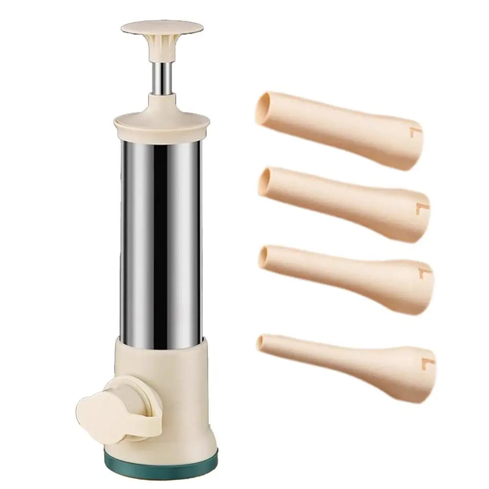 Stainless Steel Manual Filling Sausage Maker and Meat Stuffer Tool