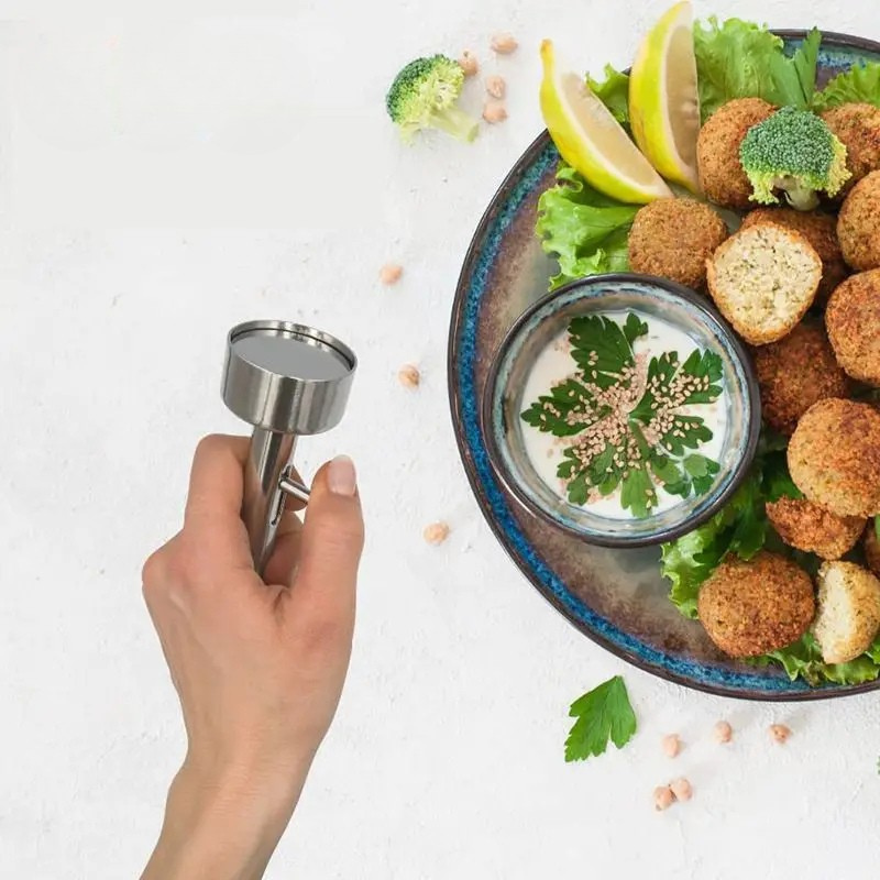 Stainless Steel Non-Stick Meatball Maker Falafel Ball Scoop Molder