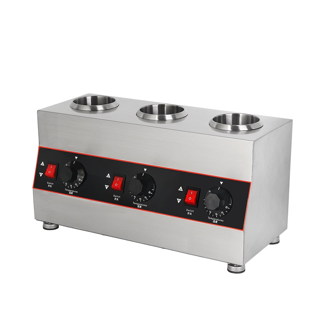 Stainless Steel Sauce Warmer Commercial Sauce Heater Machine